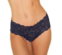 Cosabella Short Taille Basse Say Never Hottie Culotte Courte pour garçon, Bleu Marine, X-Large Femme