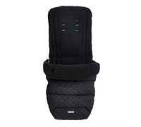 Cosatto Chancelière universelle pour poussette - Confortable - Toutes saisons - Matelassée - Lavable - Avec pochette kangourou pour les mains - Silhouette noire