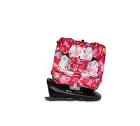 COSATTO Get Set GRO iSize Siège auto pivotant à 360° Groupe 0+123 0-36 kg 0-12 ans ISOFIX, Attache supérieure, dos à l'arrière étendu, système anti-échappement exclusif inclus (Dino Delite)