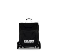Cosatto Sac de rangement pour poussette Woosh 4, Yo & Woosh Trail - Sac de voyage - Accessoires de landau - Résistant à l'eau - Noir, Noir , Sac pour poussette