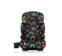 Cosatto Sumo Siège Auto Enfant 15 à 36kg, Groupe 2/3, 4-12 ans, s'incline, ISOFIT, 9 positions d'appui-tête (Disco Rainbow)