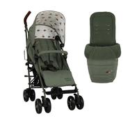 Cosatto Supa Poussette 3 avec chancelière - Poussette légère de la naissance à 25 kg - Facile et compacte - Pliable - Grand panier de courses - Chancelière avec poignée de transport - Hoglet