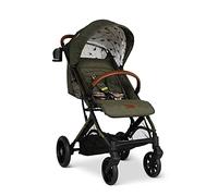 COSATTO WOOSH TRAIL - Poussette naissance-25 kg, suspension multi-terrain, pliage compact autoportant, capuche UPD100+, housse de pluie gratuite, Modèle de Bureau