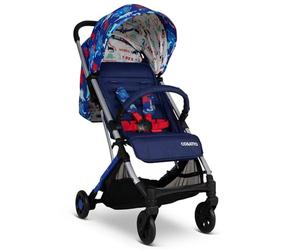 Cosatto Yo! Poussette de voyage légère et compacte pour bébé de la naissance à 25 kg Compatible avec les compagnies aériennes, pliage facile d'une main, grand panier de courses de 8 kg, housse de