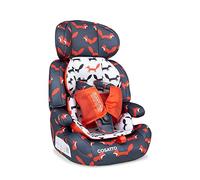 Cosatto Zoomi Car Seat - Group 1 2 3, 9-36 kg, 9 Months-12 years, Forward Facing, Charcoal Mister Fox