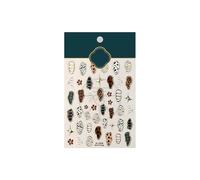 Cosblisvia 5D Autocollants Ongles Décoratifs Pour Débutants, Enfants, Professionnels. Idéal Pour DIY À Domicile, Voyages Et Occasions Spéciales (Mix)