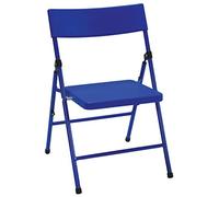 Cosco 14301BLU4E Chaise Pliante pour Enfants, sans pincement, Bleue