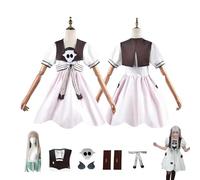 CosDogs Anime Toilet-bound Hanako-kun Yashiro Nene Cosplay Costume avec perruque Blanc Marron Robe Accessoires Femmes Hommes Enfants Tenue Halloween Carnaval Robe Combinaison Kimono Costume