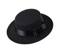 COSDREAMER Chapeau Melon Homme Chapeau Matador Noir Chapeau Cowboy