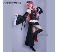COSEROOM Seraph Of The End Owari no Seraph Krul Tepes, Costume de Cosplay, perruque, robe de sorcière, vampire, Halloween Costume Only