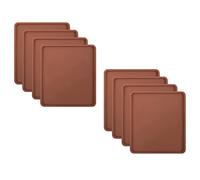 coserori Déshydrateurs en silicone 8 pièces bord - feuilles en silicone compatibles