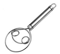 coserori Fouet à Pâte à Danois en Acier Inoxydable Fouet à Pâte à NéErlandais Outil de Notation Outils de Gâteau pour, Pâtisserie ou Pizza