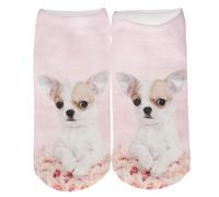 cosey - Chaussettes Colorées Au - Chihuahua Design - Pour Femmes Et Hommes - 1 pair
