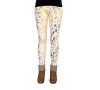 cosey - Legging Leo Line - Imprimé Animal - Différents Motifs léopard (Taille Unique), D12, Taille Unique