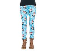 cosey - Leggings colorés imprimés (Taille Unique) - Christmas Desing