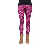cosey - Leggings colorés imprimés (Taille Unique) - Christmas Desing