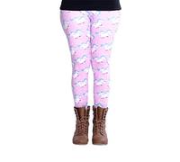 cosey - Leggings colorés imprimés (Taille Unique) - Christmas Desing