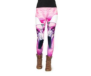 cosey - Leggings colorés imprimés (Taille Unique) - Christmas Desing