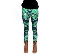 cosey - Leggings colorés imprimés (Taille Unique) - Design Cthulhu Monster