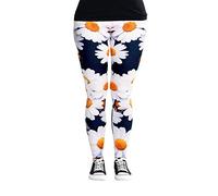 cosey - Leggings colorés imprimés (Taille Unique) - Design Daisy