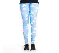 cosey - Leggings colorés imprimés (Taille Unique) - Design Licorne Céleste