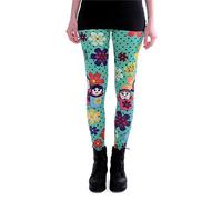 cosey - Leggings colorés imprimés (Taille Unique) - Design Matriochka
