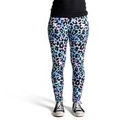 cosey - Leggings colorés imprimés (Taille Unique) - Design Motif léopard 5
