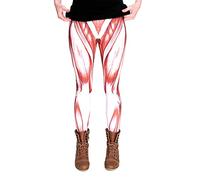 cosey - Leggings colorés imprimés (Taille Unique) - Design Muscles