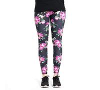 cosey - Leggings colorés imprimés (Taille Unique) - Design Pink Rose