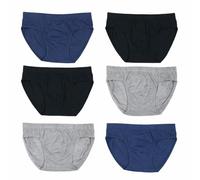 COSHAL® 3 et 6 Slips en Coton pour Hommes sous-vêtements Slip en Coton Classique Coupe Extensible Confortable Caleçons Hommes Multipack Slip Hipster Couleurs Assorties Lot de 3 et 6, Coloris Assortis