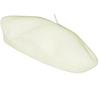 COSHAL ® Chapeau de béret en Laine pour Adulte, Homme et Femme, Style français, uni, Couleur Classique, Unisexe, Doux et Chaud, Chapeau d'artiste Vintage, Bonnet Unisexe (crème)