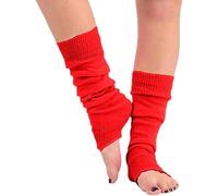 COSHAL® Jambières élégantes pour femme des années 80 - Accessoire pour carnaval, Rouge, taille unique