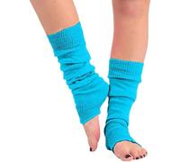 COSHAL® Jambières élégantes pour femme des années 80 - Accessoire pour carnaval, turquoise, taille unique
