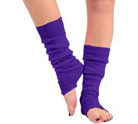 COSHAL® Jambières élégantes pour femme des années 80 - Accessoire pour carnaval, violet, taille unique