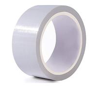 COSHAL® Ruban adhésif imperméable super collant en tissu robuste pour réparation de tissu 48 mm x 10 m, blanc (un seul rouleau)