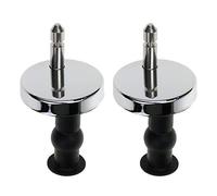 Coshar Lot de 2 fixations de siège de toilette à dégagement rapide en caoutchouc pour charnières de siège de toilette