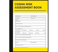 COSHH Risk Assessment Book: Control of Substances Hazardous to Health Log