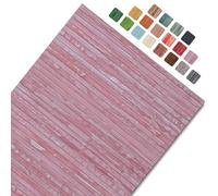CosìCasa Tapis Cuisine Devant Evier Lavable Bambou - Tapis Cuisine Long en Bois - Tapis De Bain Bois Antidérapant - Tapis Bambou Salle De Bain, Caillebotis Douche Extérieure, Bleu Mirtillo, 50X200