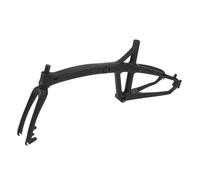 Cosiki 20 Pouces, Fourche Avant en Cadres, Accessoire de Frein à Disque à Cycle Léger, T800 avec Tube Conique et Frein à Disque, pour 41,8/52 Compatibilité du Groupe Arm, BB68 fileté