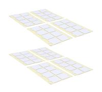 Cosiki 200 Pièces de Ruban Adhésif Double Face de 2,5 X 2,5 Cm, Ruban Adhésif Puissant en Résine Acrylique, à Déchirer à la Main pour Mousse d'insonorisation et Décorations Murales, Idéal pour les