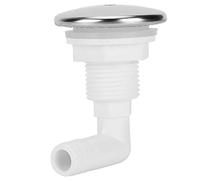 Cosiki Accessoire D'hydrothérapie à Buse d'air, Conception Amovible Durable pour Baignoire et Piscine, en Plastique et Acier Inoxydable 60-01 60-03 (Spécifications : -15)