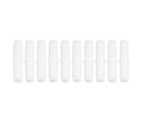 Cosiki Adaptateur de Raccord de Tuyau en Plastique, PE Résistant à L'usure, sans Toxique, à Usage Pharmaceutique, 10 Pièces (12-12 mm de part en part)
