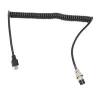 Cosiki Adaptateur de Remplacement de Câble de Microphone pour Cordon de Micro Portable FT-847 FT-1000 -DX5000 avec une Excellente Transmission du Son ABS de Haute qualité
