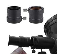 Cosiki Adaptateur D'oculaire de Télescope de 1,25" à 0,965" pour Une Visualisation Polyvalente, Construction Métallique, Convient à Les Porte-oculaires de 1,25", Noir - unité