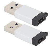 Cosiki Adaptateur OTG, Transmission de données de convertisseur USB3.0 vers Type C pour n'importe où(Argent)