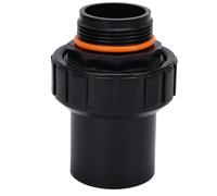 Cosiki Adaptateur Union en PVC pour Pompe de Piscine, Connecteur de Tuyau d'eau pour Réservoir de Sable, Connecteur de Filtration de Piscine avec Joint fileté et Joint en Caoutchouc (1,5 Pouces