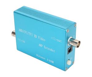 Cosiki Amplificateur de Signal Vidéo Haute Définition Image sans Perte Large compatibilité Plug and Play pour Système de Caméra de sécurité Alliage D'aluminium