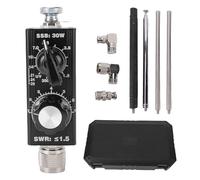 Cosiki Antenne à Ondes Courtes QRP, émetteur Radio Portable UHF VHF avec Fréquence Réglable 1,8 MHz-30 MHz, pour Une Utilisation Intérieure et Extérieure, SWR Stable ≤ 1,5