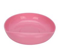 Cosiki Assiette Rose Anti-déversement avec Base à Ventouse pour Personnes âgées Handicapées, Vaisselle Antidérapante pour Patients Victimes D'un AVC 7,5 X 6,3 X 2,8 Pouces