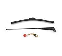 Cosiki Balai D'essuie-glace Manuel UTV, Durable, Faible Bruit, Kit de Remplacement Universel pour la Plupart des UTV, fabriqué en Métal et Plastique de Haute qualité, Protège la Surface de la voiture.